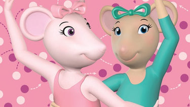 Diamond Painting angelina ballerina met Ronde steentjes 100x55cm - Beste Kwaliteit